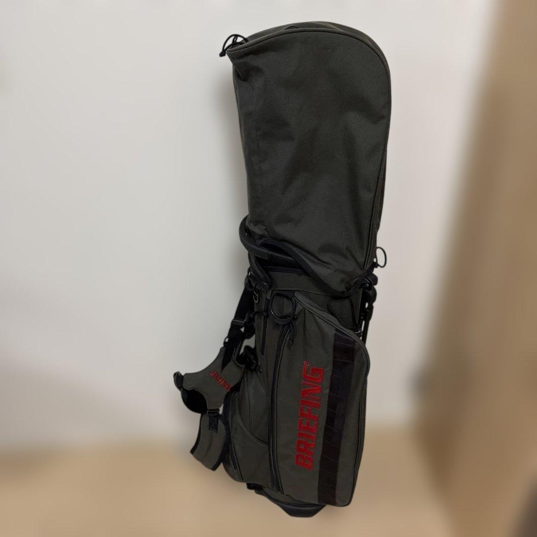BRIEFING キャディバッグ 9.5型　3.5kg スティール