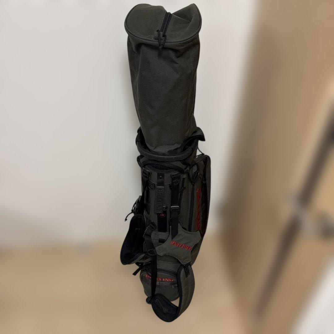 BRIEFING キャディバッグ 9.5型　3.5kg スティール
