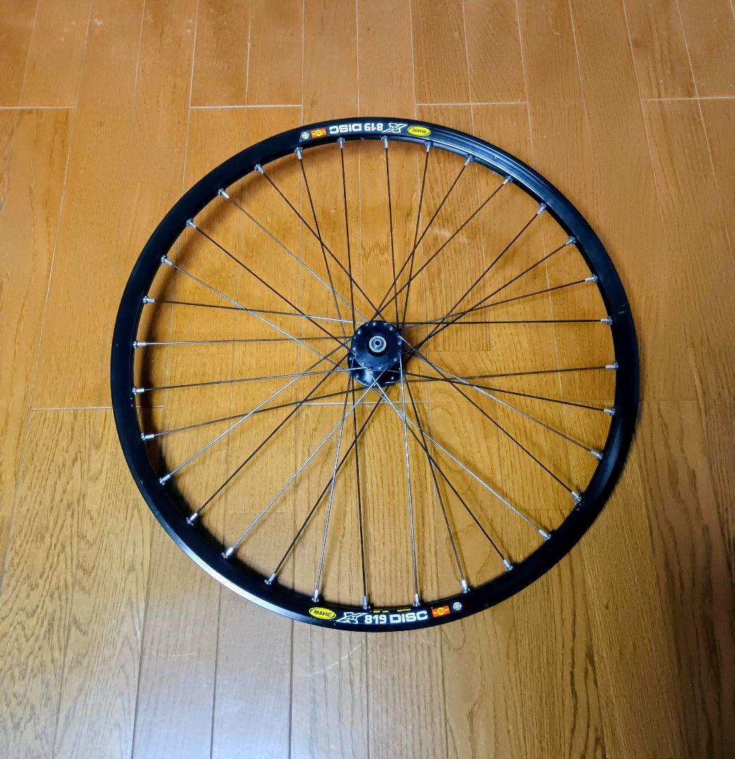 SUZUE ハブ+MAVIC XM819 ホイール（26インチ QR DISC）