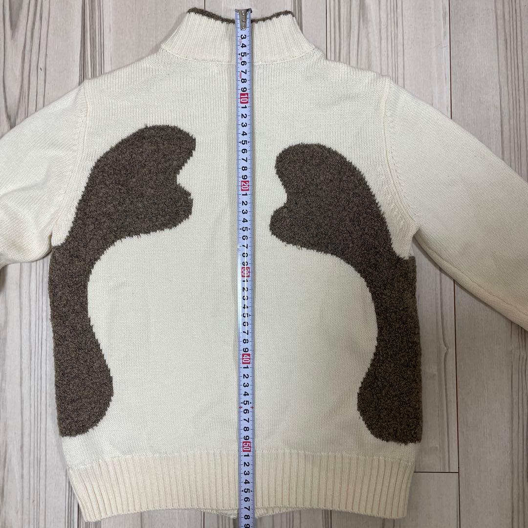 M-U SPORTS 犬の骨模様セーター L