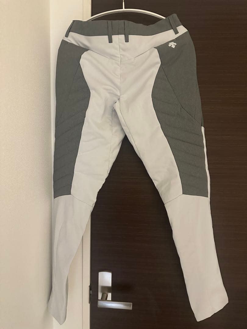DESCENTE GOLF PT ZERO ダウンパンツ グレー/ホワイト