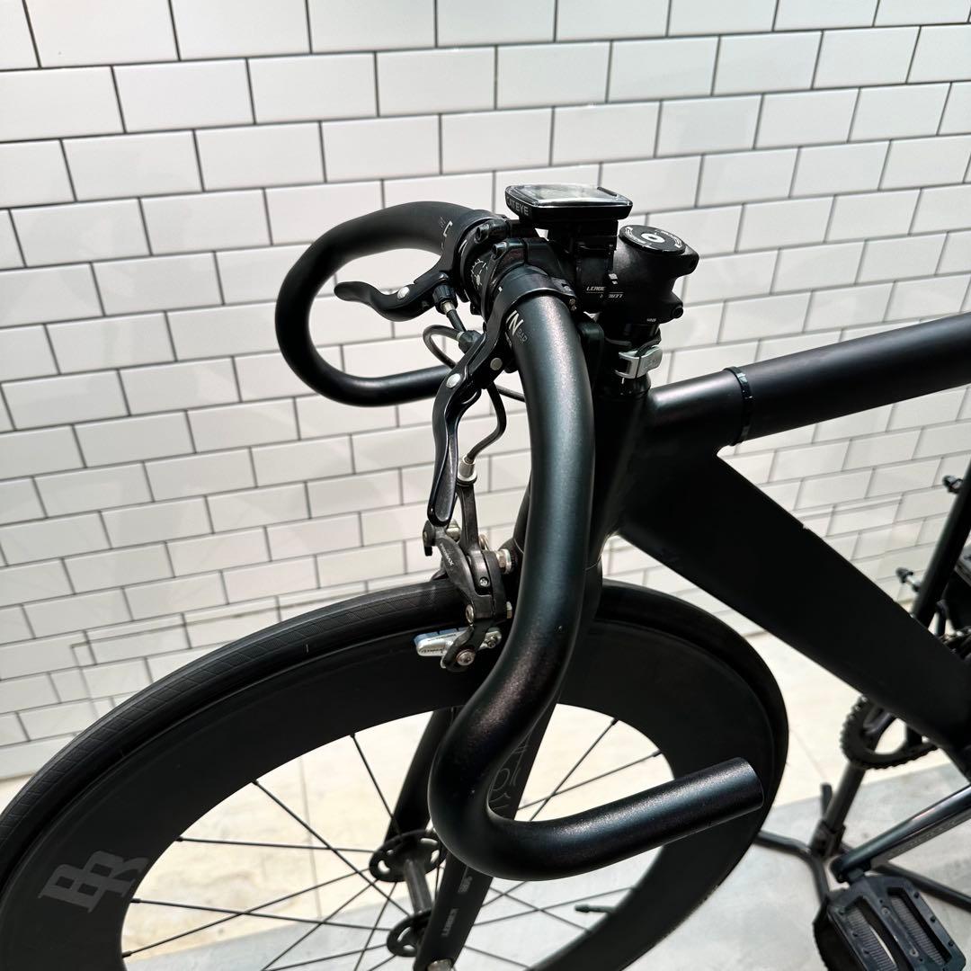 LEADER 735 マットブラックT3 GEAR BRAND ピストバイク