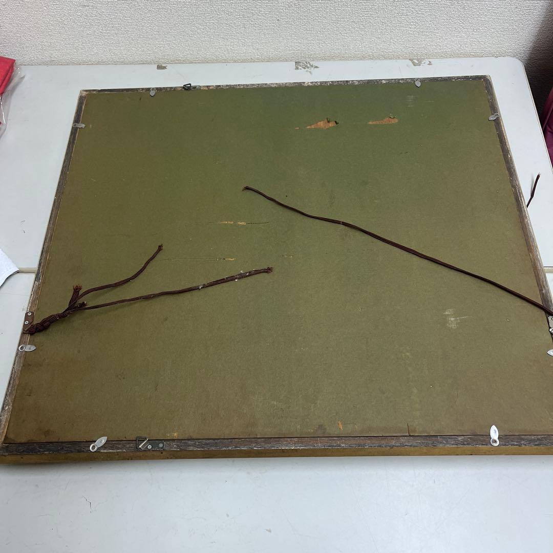 田畑和高　サンミッツェル橋　油絵　金枠　風景　街
