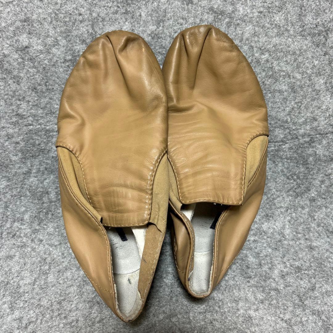BLOCH エラスター ブーティー レザー TAN サイズ6