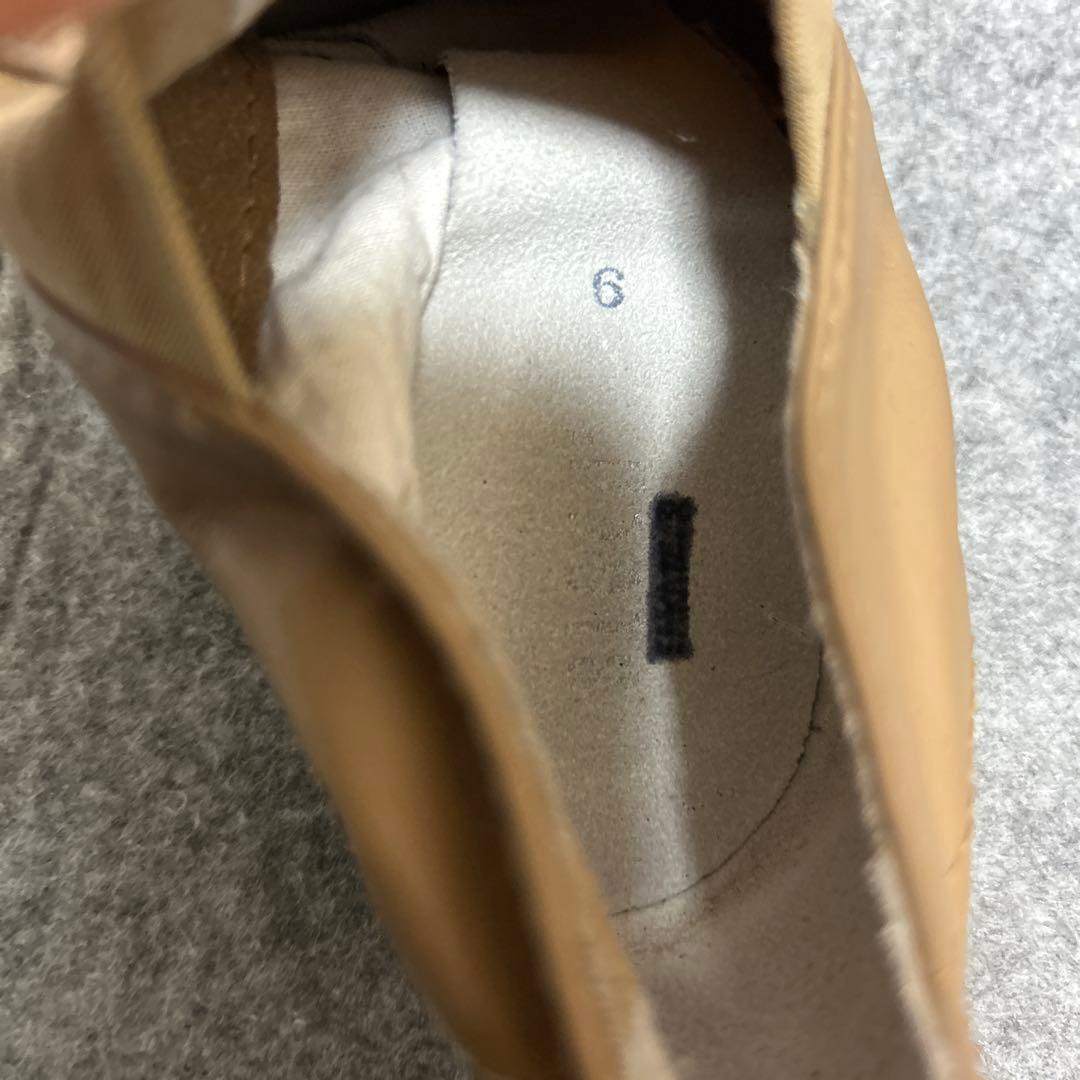 BLOCH エラスター ブーティー レザー TAN サイズ6