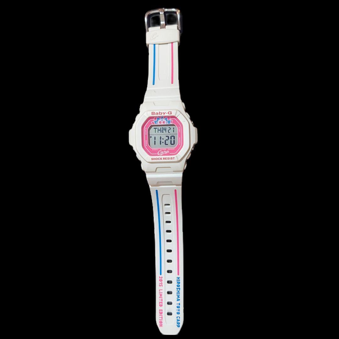 【美品】広島カープ × CASIO BABY-G 2015年 スライリーモデル
