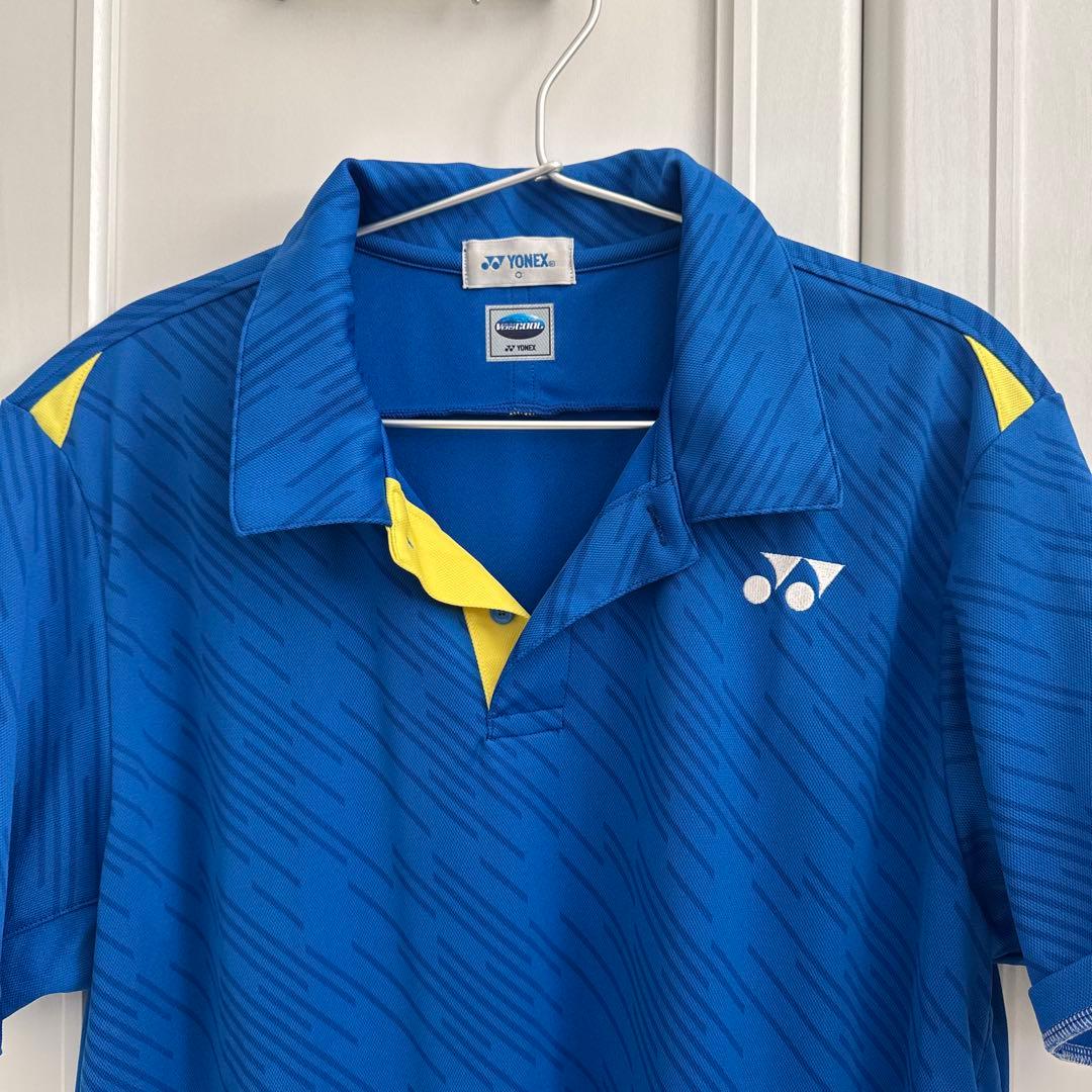 美品 YONEX Vesicool 青 ゲームポロシャツ/Oサイズ2枚セット