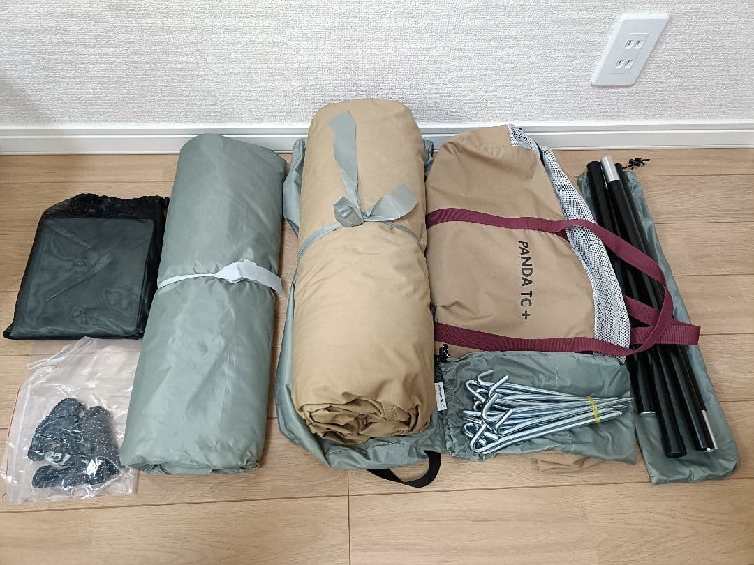 【未使用】テンマクデザイン PANDA TC+ グランドシート付き