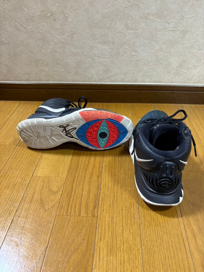 Nike バスケットボールシューズ US8 カイリ−6EP ジェットブラック