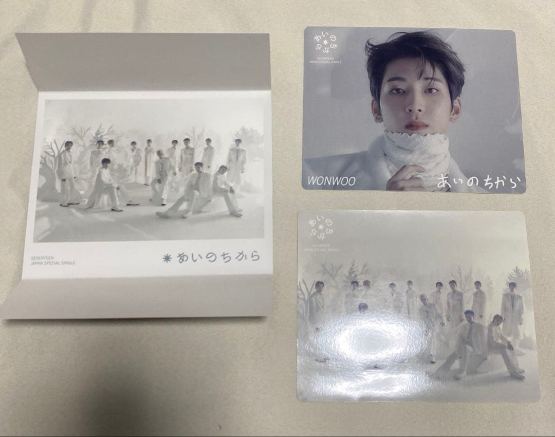 SEVENTEEN ウォヌ あいのちから ポストカード等セット セブチ