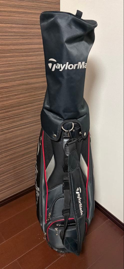 TaylorMade ゴルフキャディバッグ ブラック