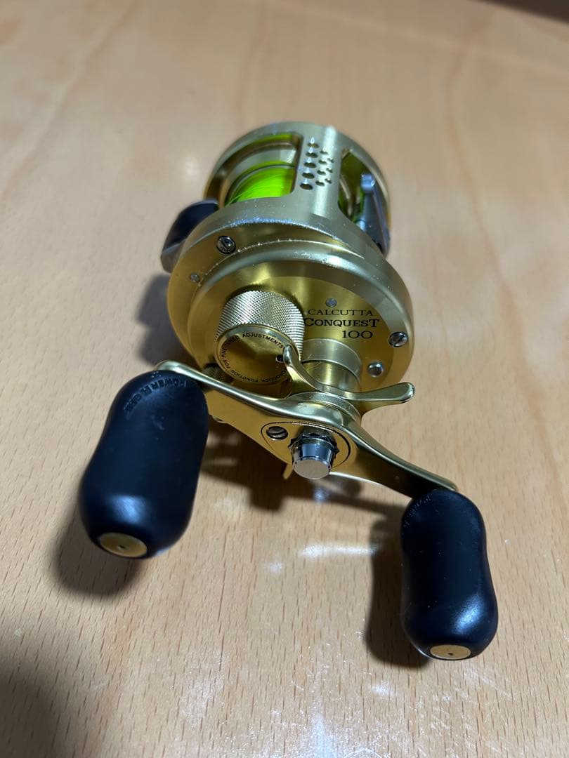 【最安値】SHIMANO カルカッタコンクエスト 100 ※リールカバー・箱付き