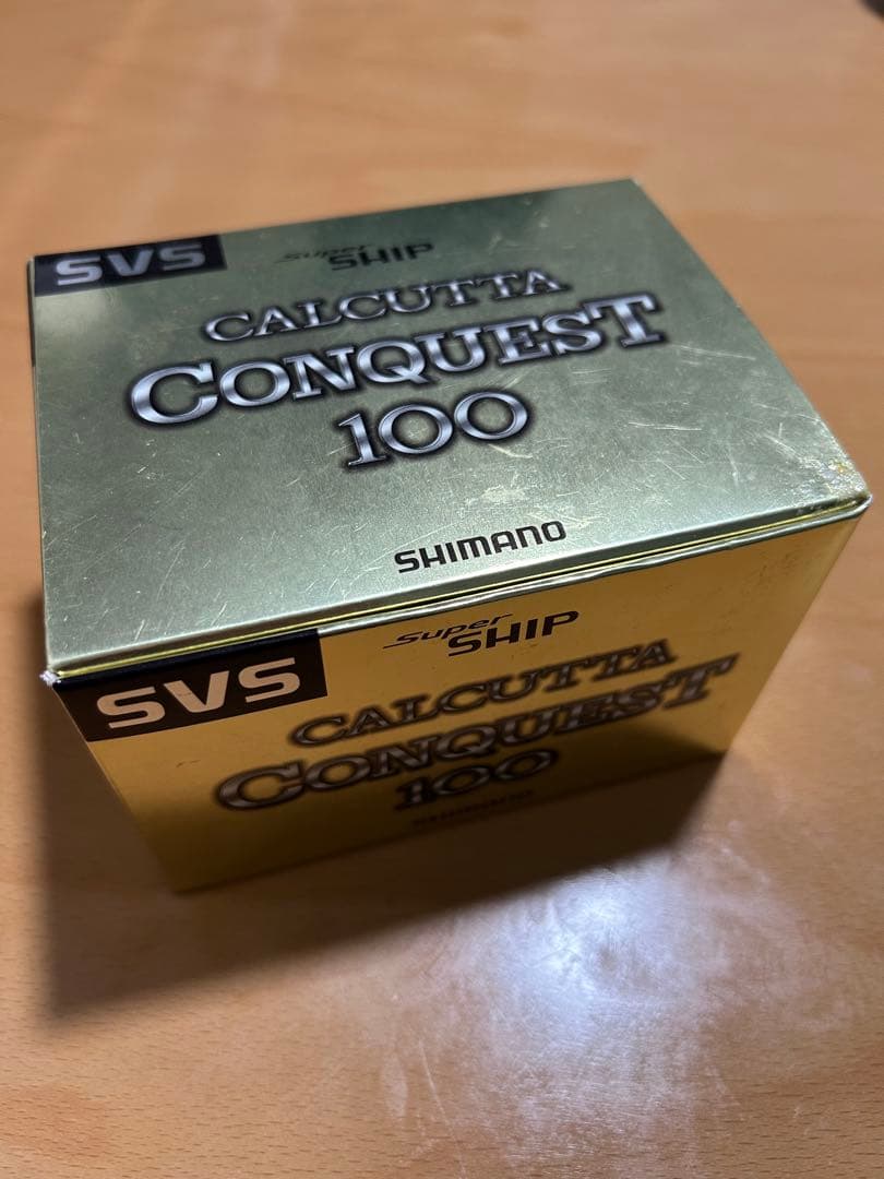 【最安値】SHIMANO カルカッタコンクエスト 100 ※リールカバー・箱付き