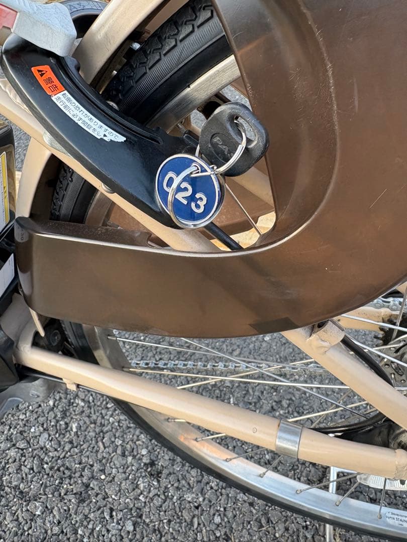 中古YAMAHA電動アシスト自転車　12.3Ah 大阪　023