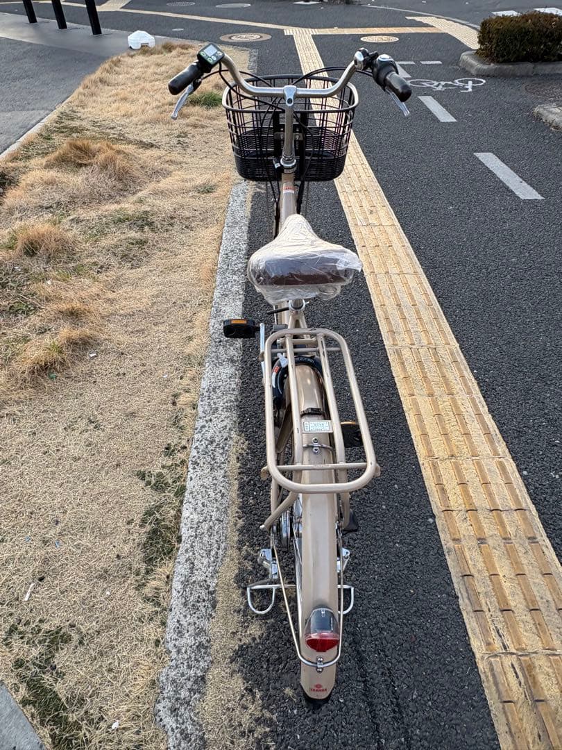 中古YAMAHA電動アシスト自転車　12.3Ah 大阪　023