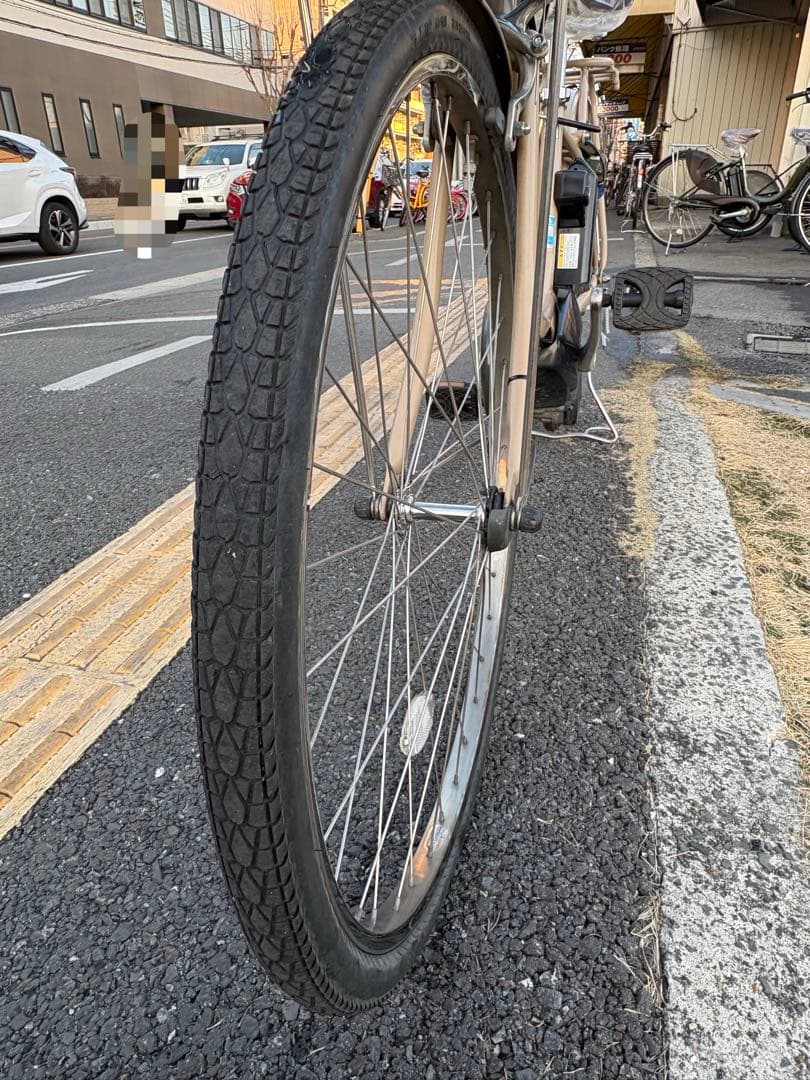 中古YAMAHA電動アシスト自転車　12.3Ah 大阪　023