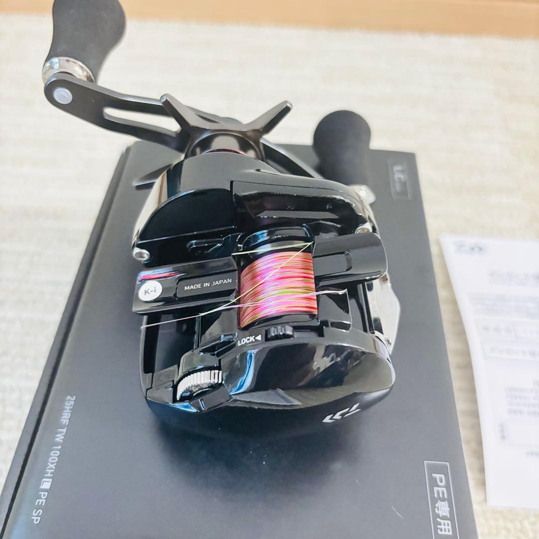 【新品同様】ダイワ 25HRF TW 100XHL PE SPECIAL