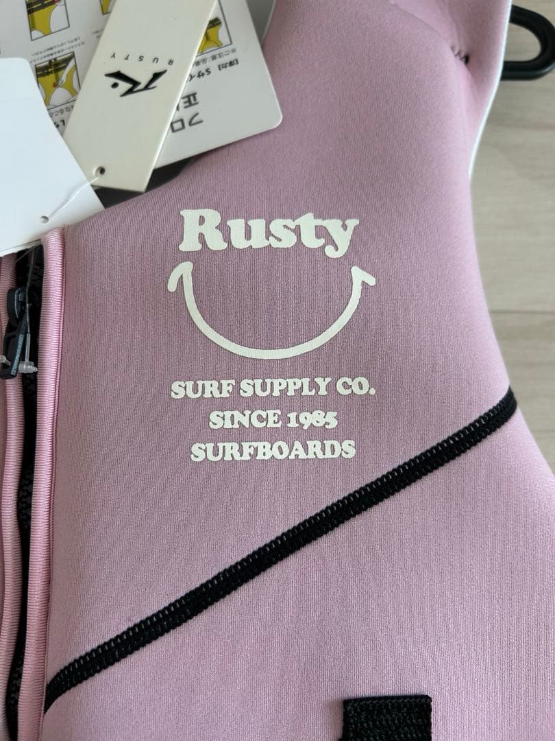 RUSTY ライフジャケット　キッズLサイズ140センチ