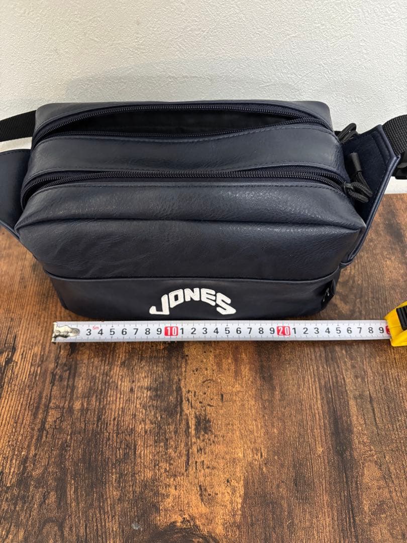 BEAMS✖︎JONES ゴルフネイビー ゴルフラウンドバック（ショルダー）