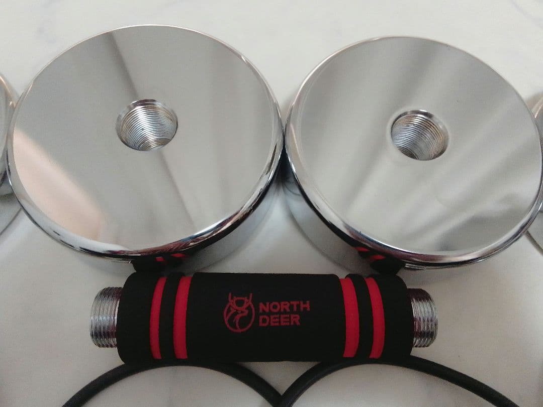 ② NORTH DEER 15kg ※①と同時購入してください 可変式ダンベル