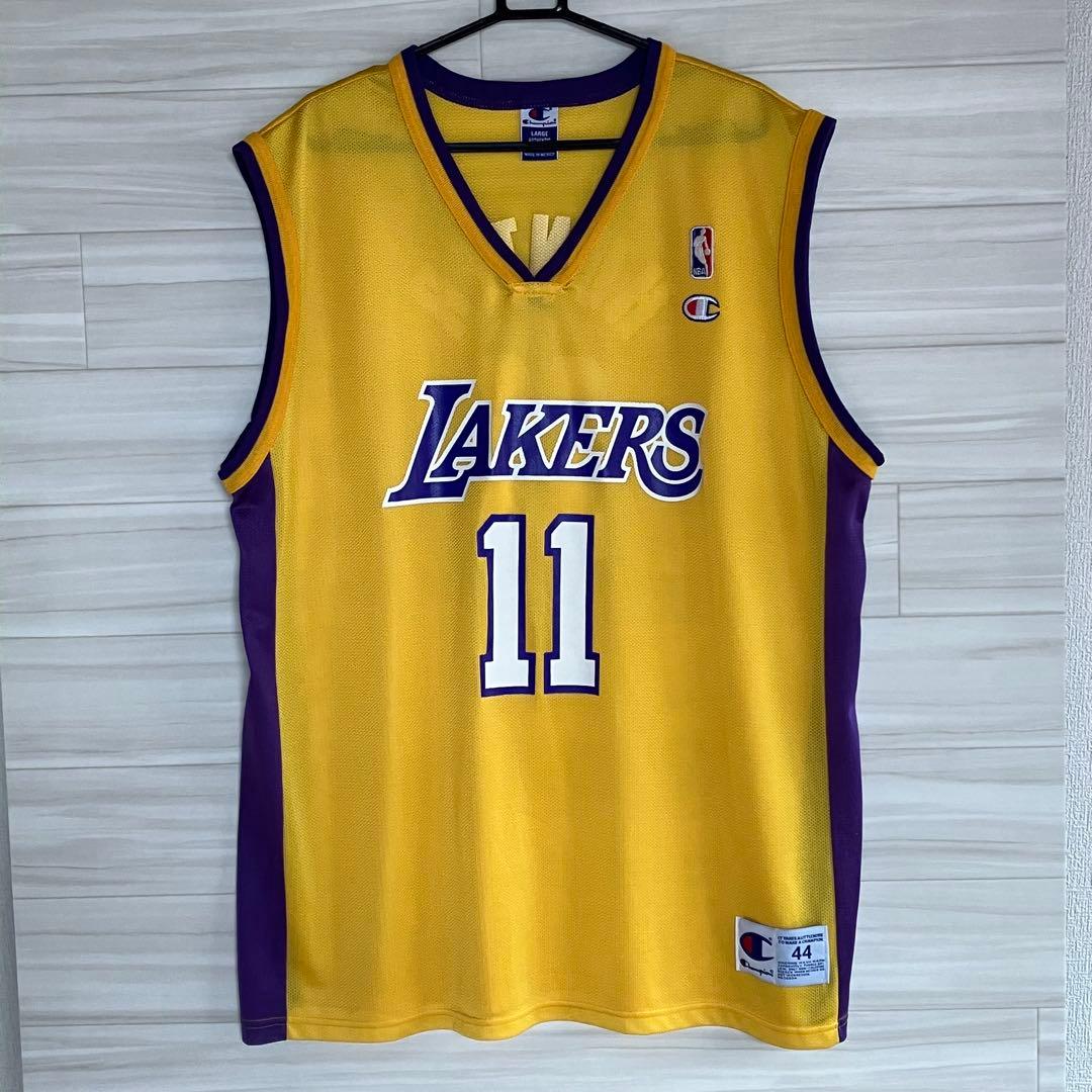 【良品】 NBA レイカーズ　LAKERS ユニフォーム HUNTER　ハンター