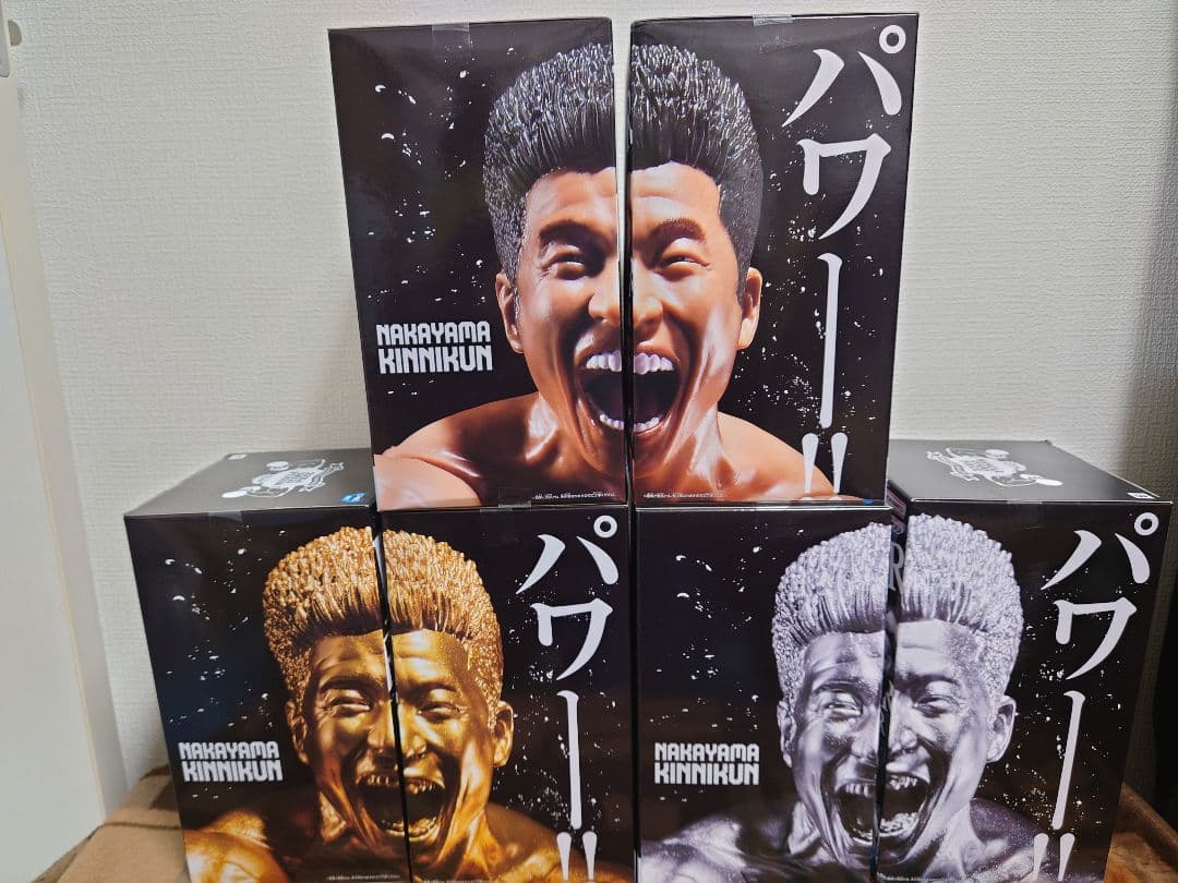 MUSCLE STARS PIECE なかやまきんに君りそうの姿　 3種×2