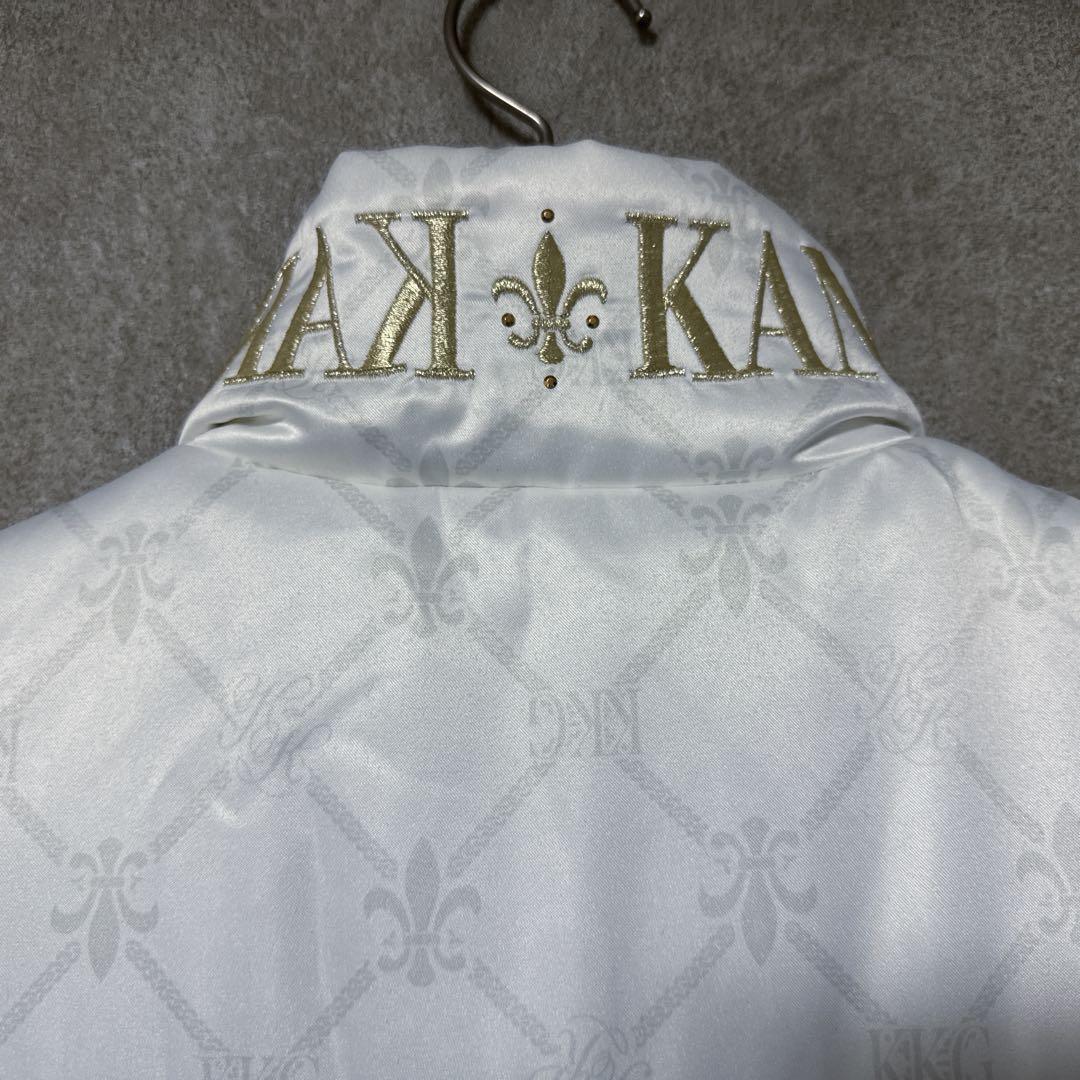 Karl Kani GOLF カールカナイゴルフ 総柄 中綿 ベスト ジャケット