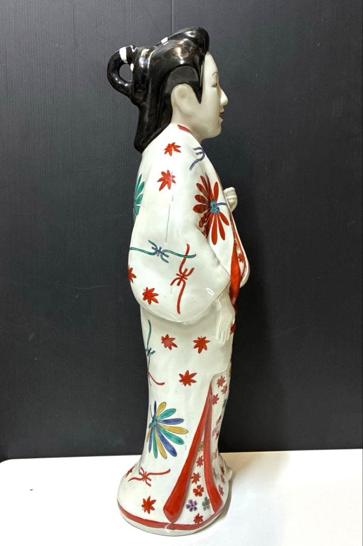 伊万里 色絵婦人像　(柿右衛門様式 )