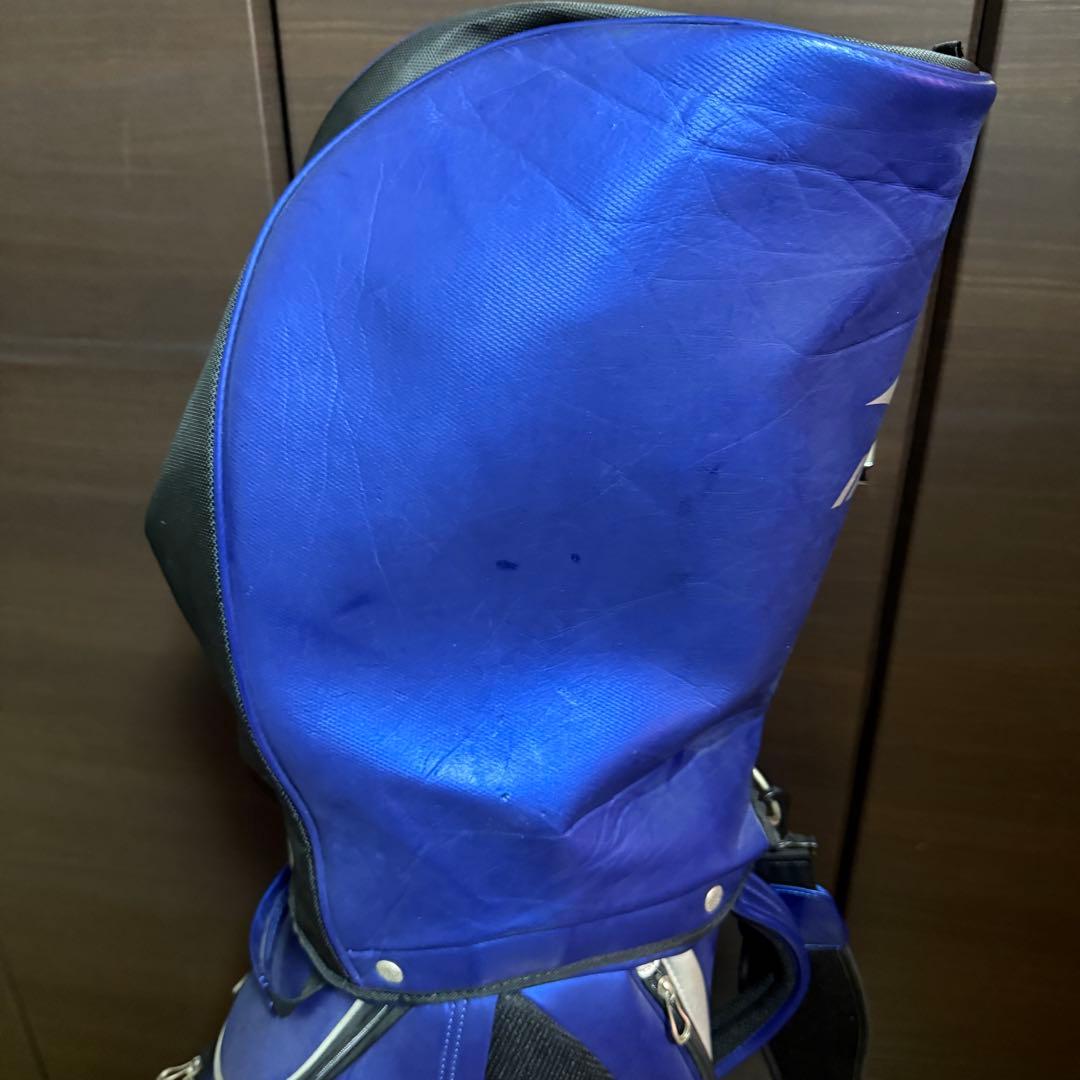 Mizuno キャディバッグ ゴルフバッグ ブルー
