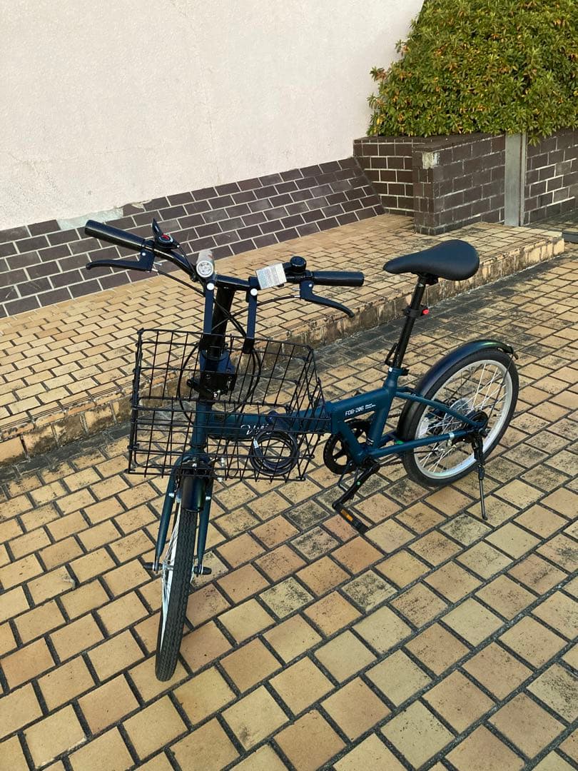 折りたたみ自転車 6段ギア　美品
