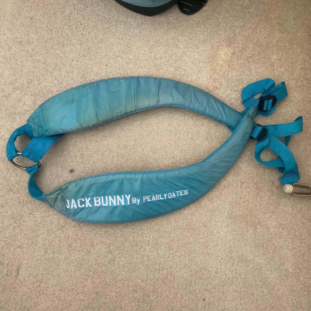 パーリーゲイツ JACK BUNNY ジャックバニー キャディバッグ 水色