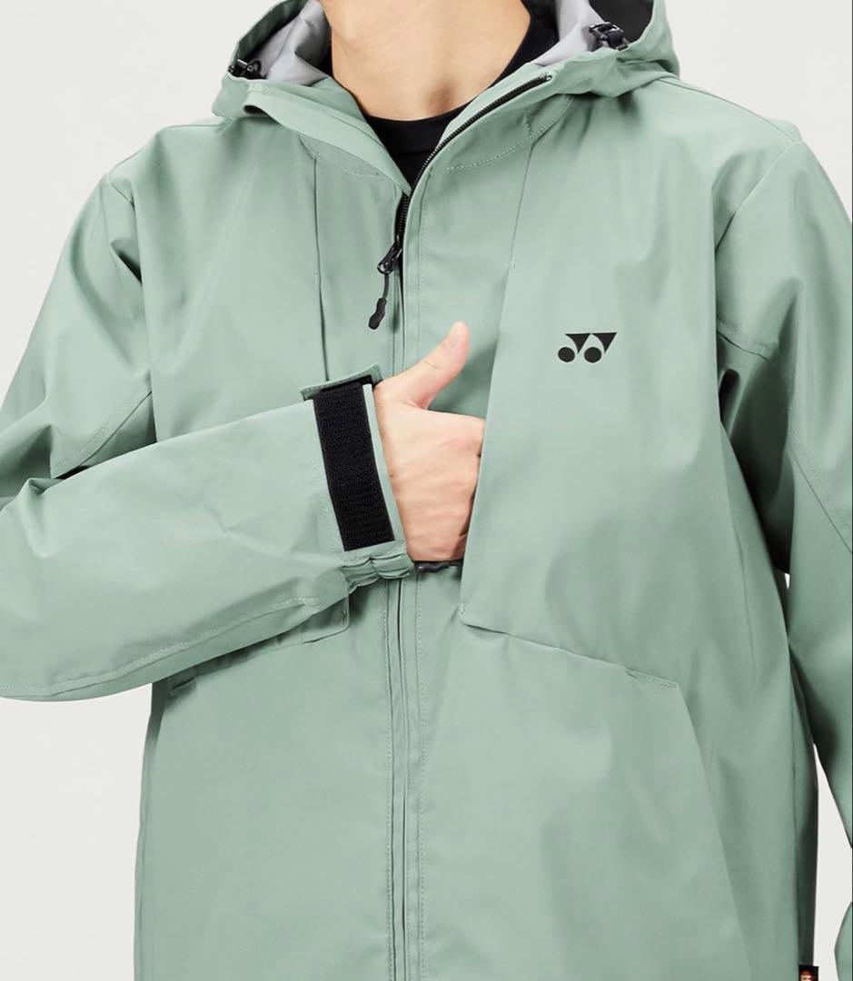 ヨネックス フード付きジャケット ミントグリーン