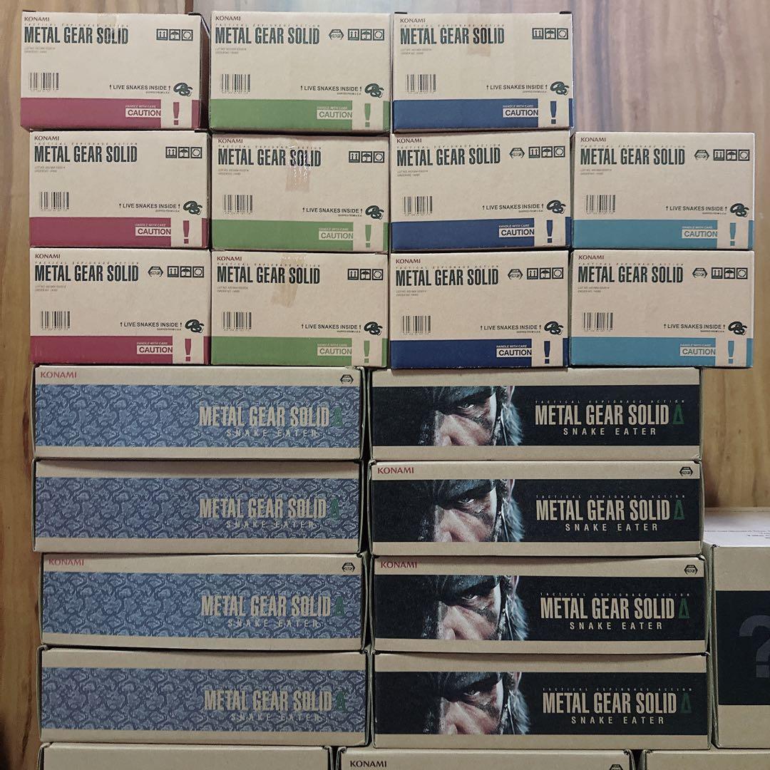 新品未開封 メタルギアソリッド L GEAR SOLID まとめ売り