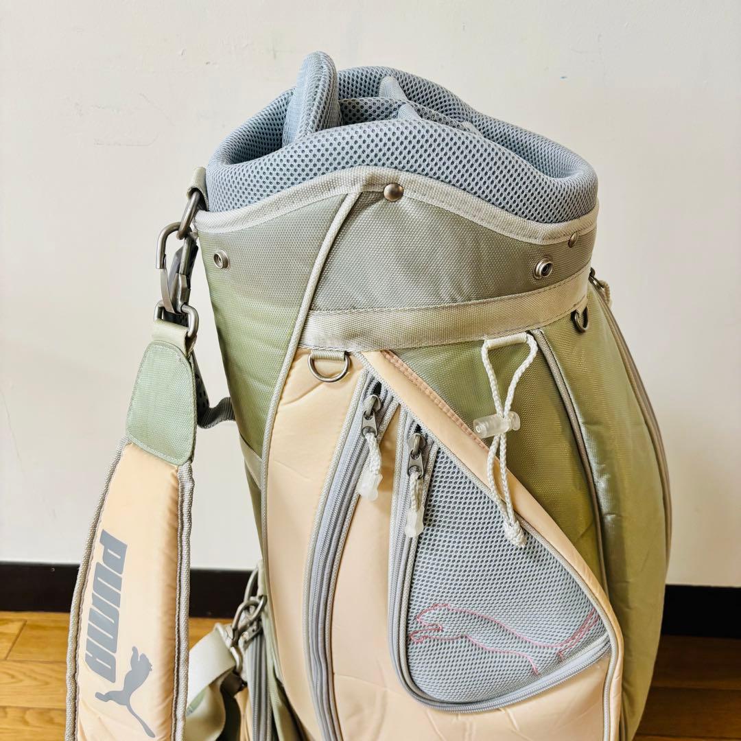 【希少】PUMA レディースゴルフキャディバッグ6分割　送料込み