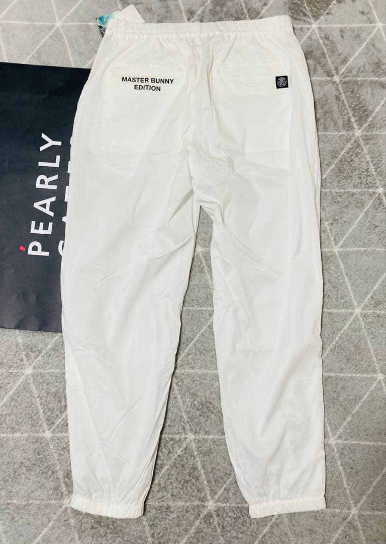 新品 マスターバニー 2WAYストレッチメランジタフタパンツ(6)サイズLL/白
