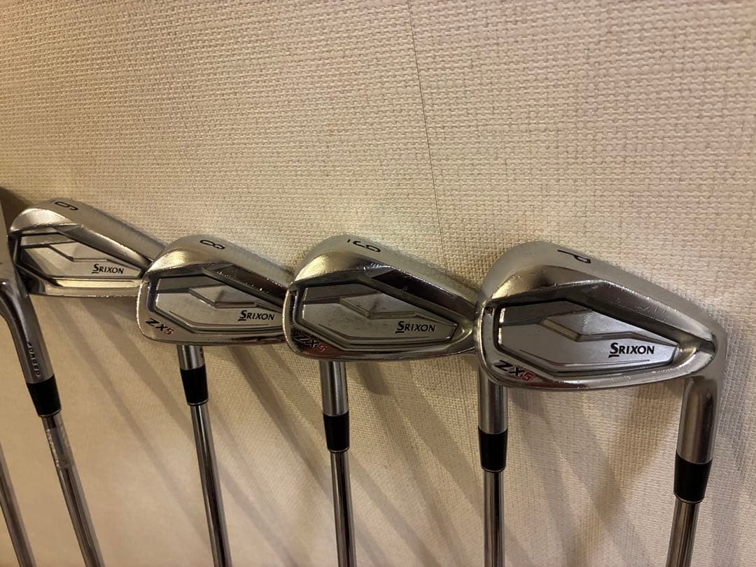 Srixon ZX5 アイアンセット 6本 赤色グリップ