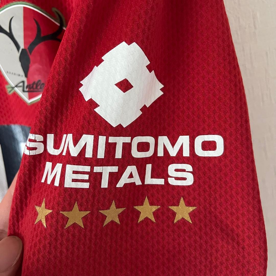 m*m様 2012年　鹿島アントラーズ　オーセンティック　長袖　ホーム　ユニフォ