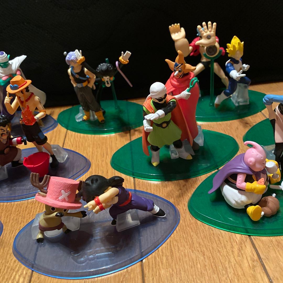 ドラゴンボール・ワンピース フィギュアセット コンプリート　40周年