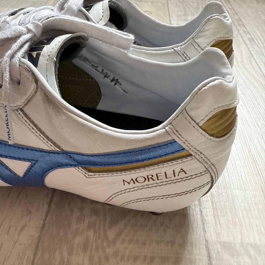ゆ*け様 Mizuno Morelia II Japan 25.0cm ホワイト