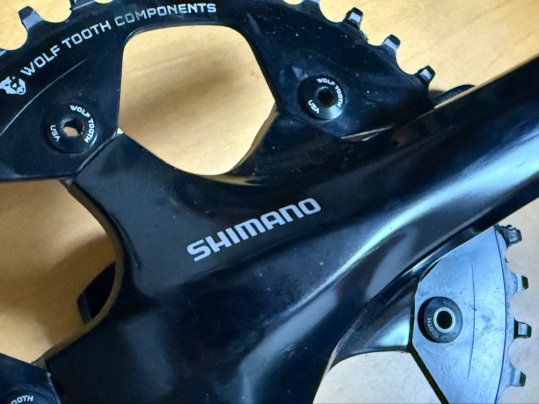 SHIMANO FC-CX50 クランクセット + Wolftooth 40T