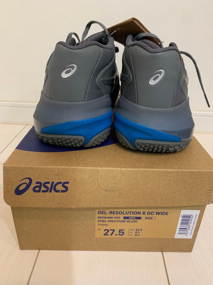 【新品未使用】asics GEL-RESOLUTION X 27.5cm