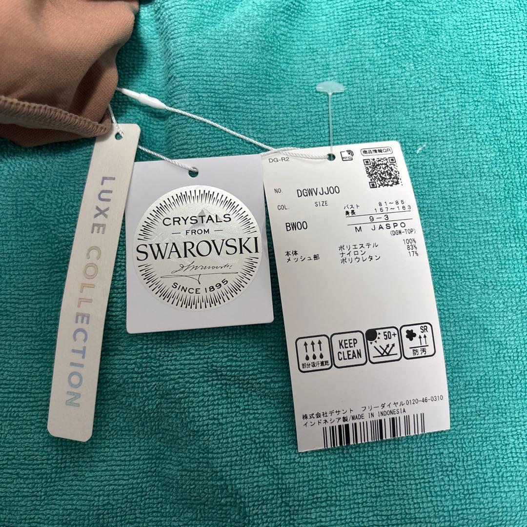 最終値下げ　Descente ノースリーブワンピース、バイザーセット