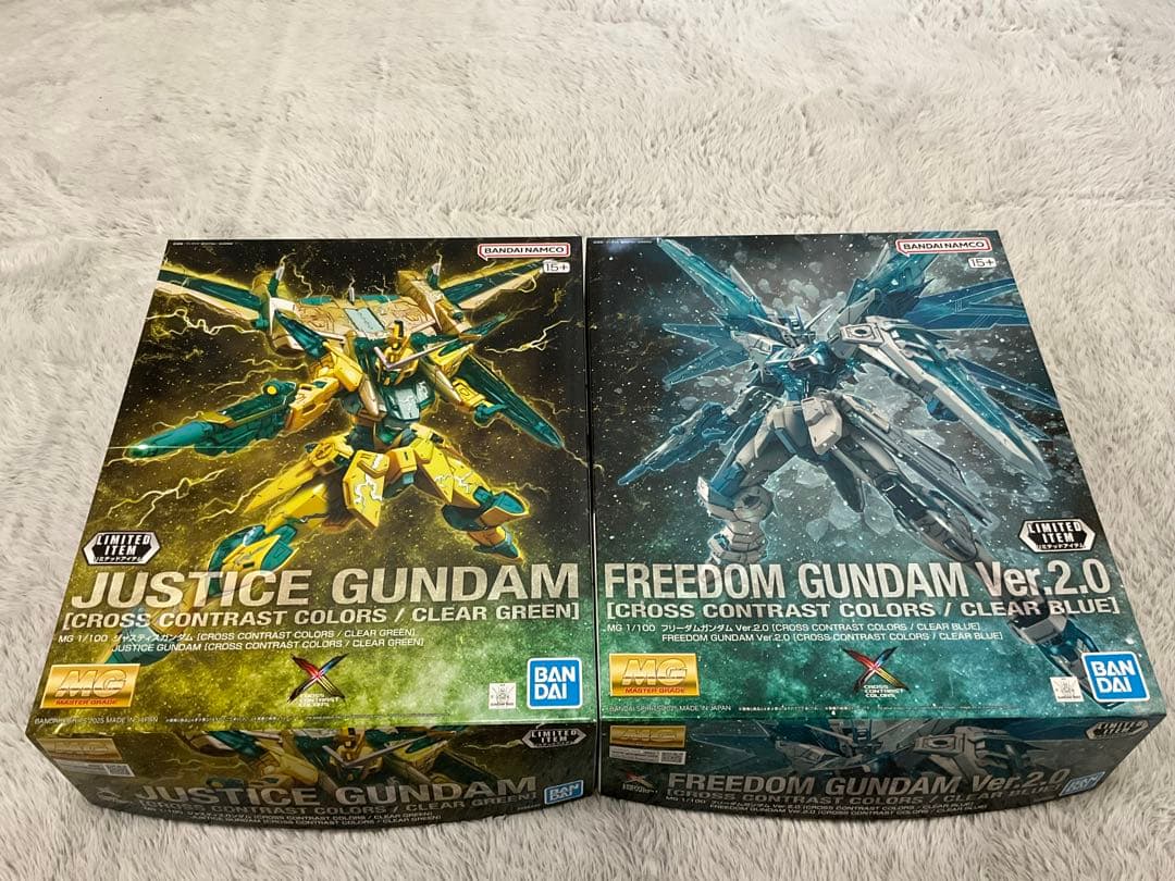 新品　ガンプラ　クロスコントラストカラー　mg まとめ売り　未組立