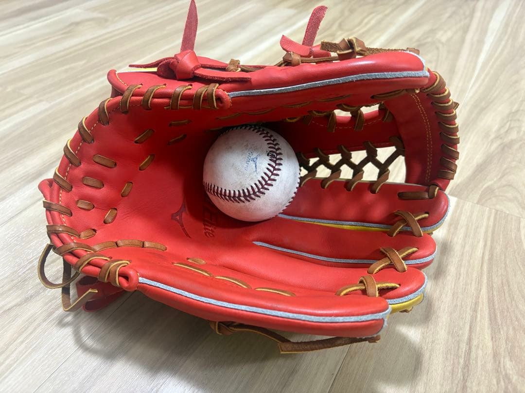 Mizuno Global Elite 軟式グローブセット&NPBボール2個付