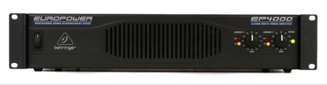 BEHRINGER ベリンガー ステレオパワーアンプ EP4000