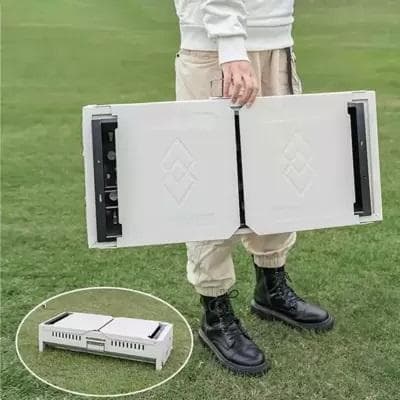 CHANODUG OUTDOOR大型バーベキューコンロ 跳ね上げバーベキュグリル