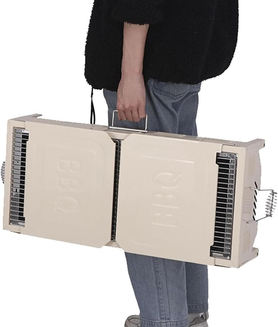 CHANODUG OUTDOOR大型バーベキューコンロ 跳ね上げバーベキュグリル