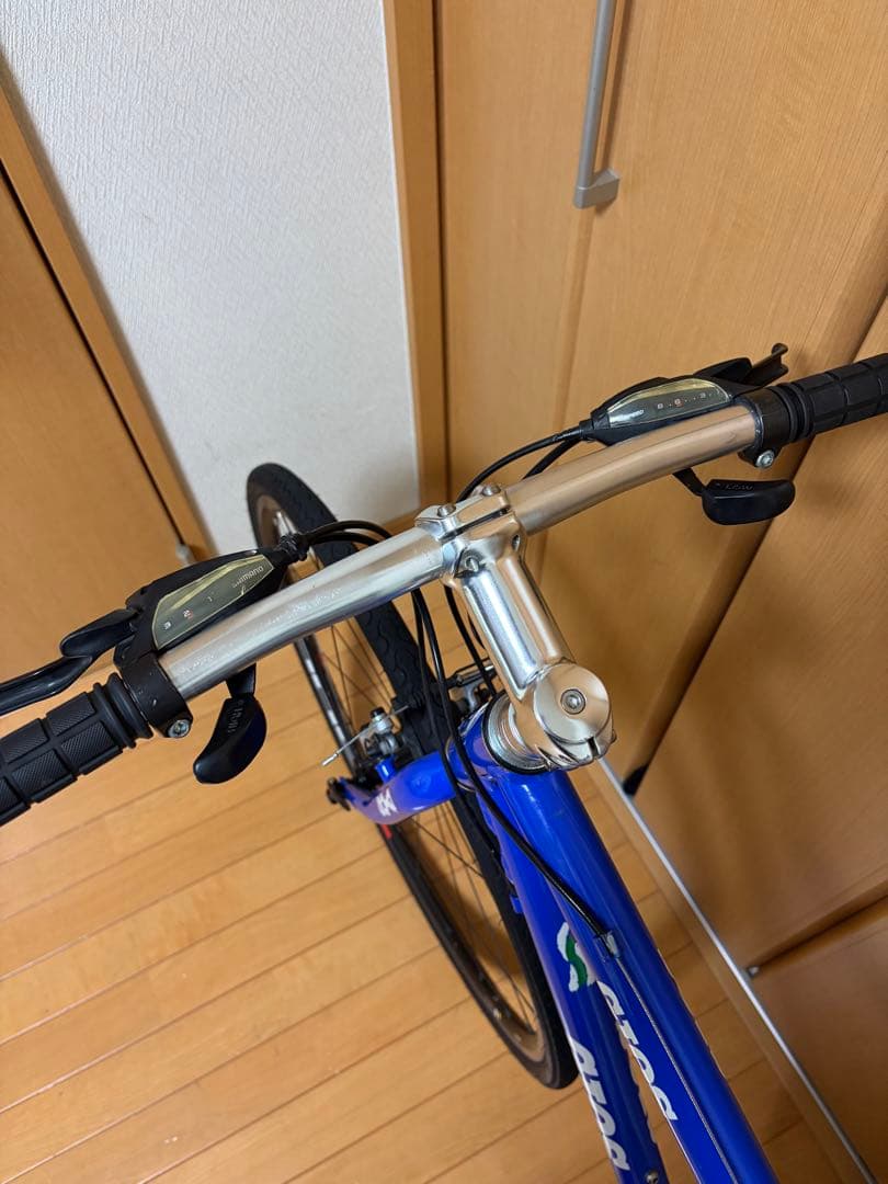 【手渡し】GIOS MISTRALフルメンテ 430クロスバイク 新品パーツ多数