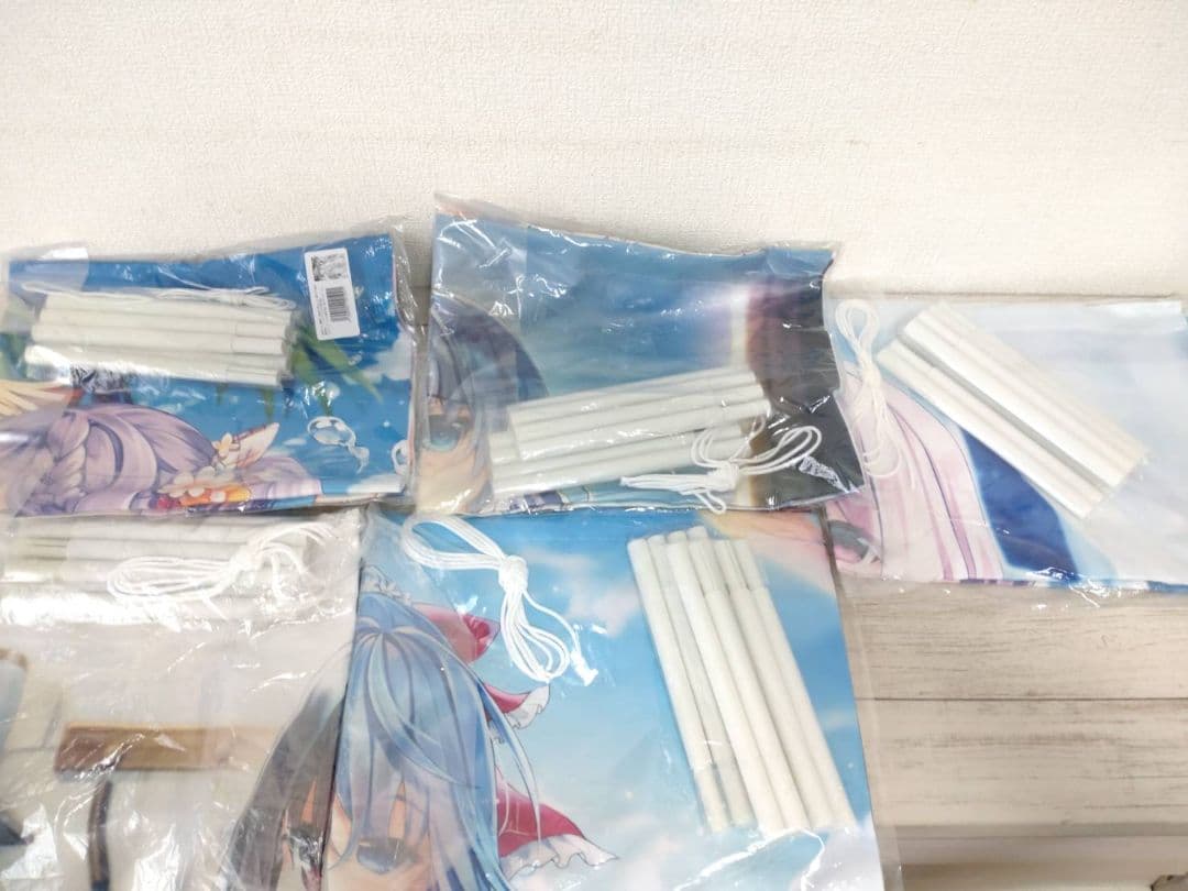 【未使用品】精霊幻想記　B2サイズ　タペストリー【５枚まとめ】