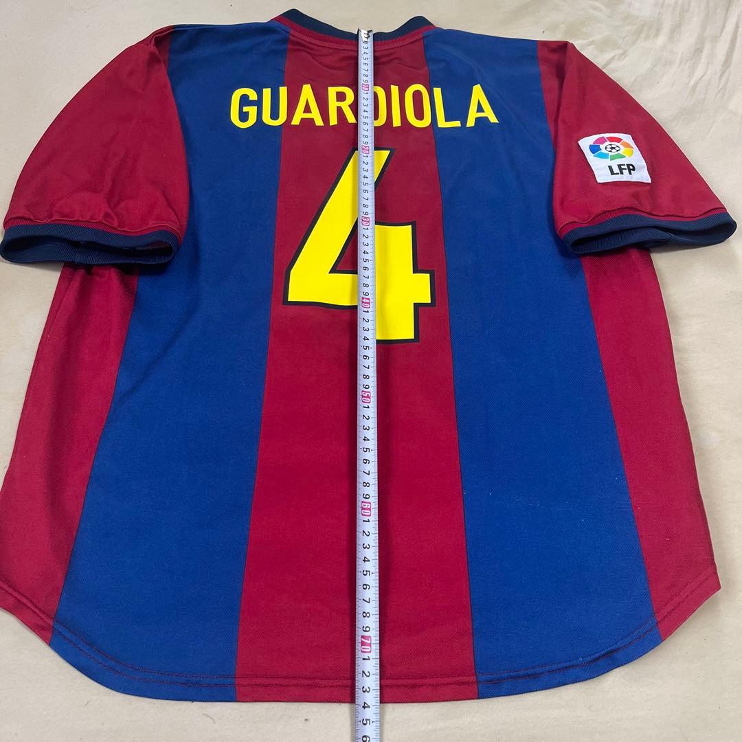 FCバルセロナ 1998-00 ホームユニフォーム グアルディオラ #4 正規品